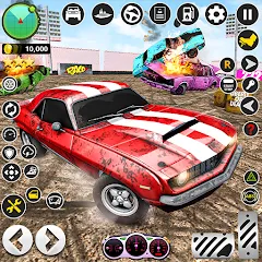 Взломанная X Demolition Derby : Car Games  [МОД Все открыто] - полная версия apk на Андроид