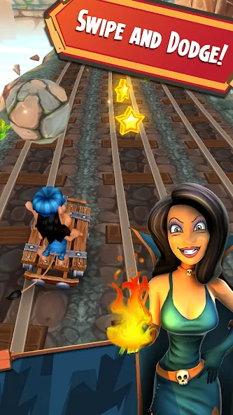 Hugo Troll Race 2: Rail Rush (Хуго Тролл Гонка 2)  [МОД Unlocked] Screenshot 2