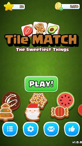 Tile Match Sweet -Triple Match  [МОД Меню] Screenshot 4