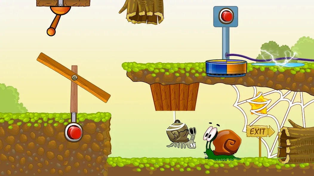 Snail Bob 1: Adventure Puzzle  [МОД Бесконечные деньги] Screenshot 5