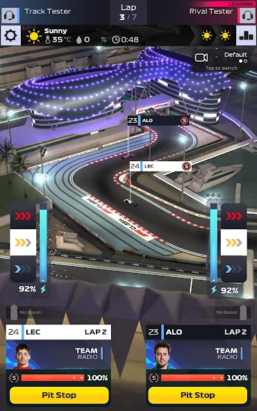 F1 Clash - Car Racing Manager (Ф1 Клаш)  [МОД Mega Pack] Screenshot 2