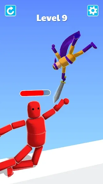 Ragdoll ninja: Imposter hero (Рагдолл Ниндзя)  [МОД Unlimited Money] Screenshot 1