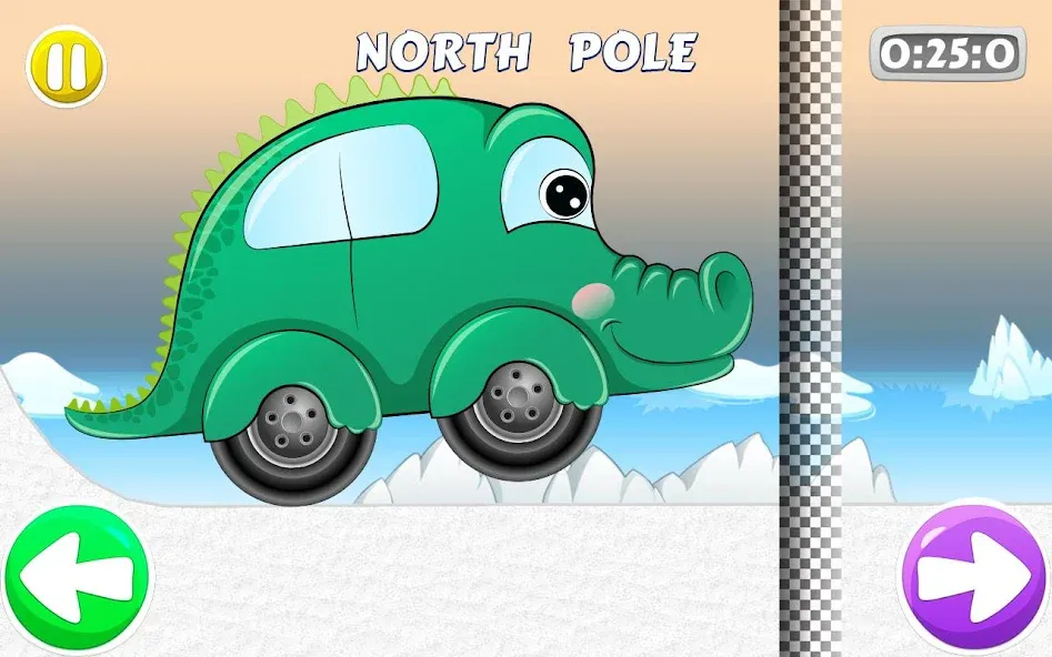 Racing car game for kids  [МОД Unlimited Money] Screenshot 4