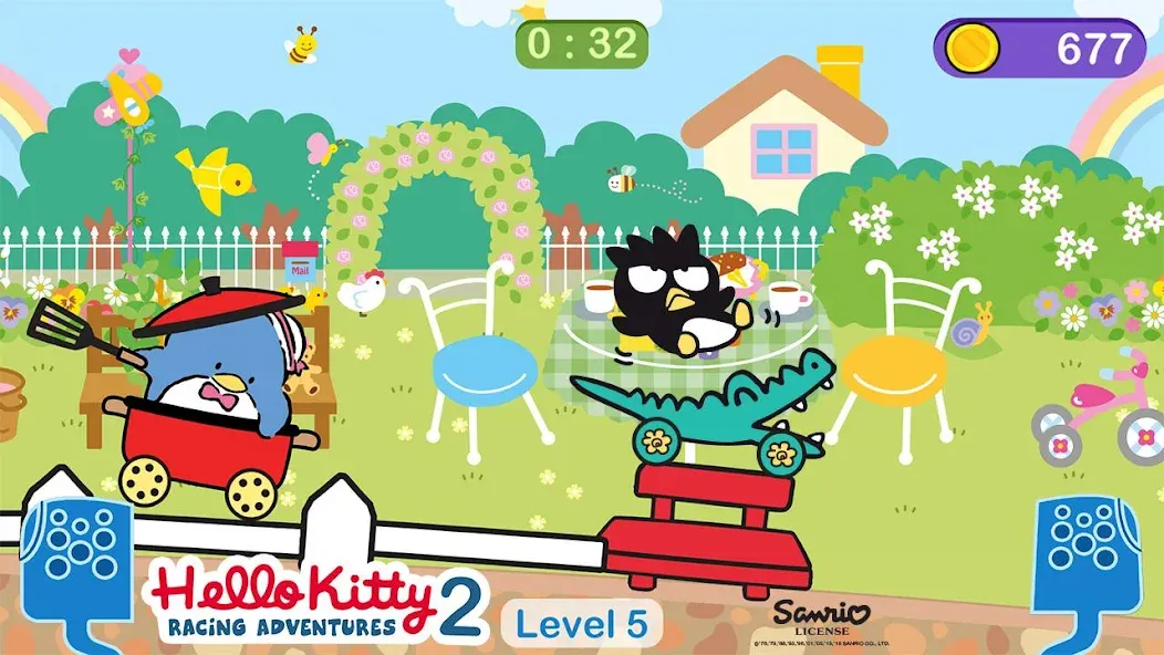 Hello Kitty games - car game  [МОД Unlimited Money] Screenshot 5