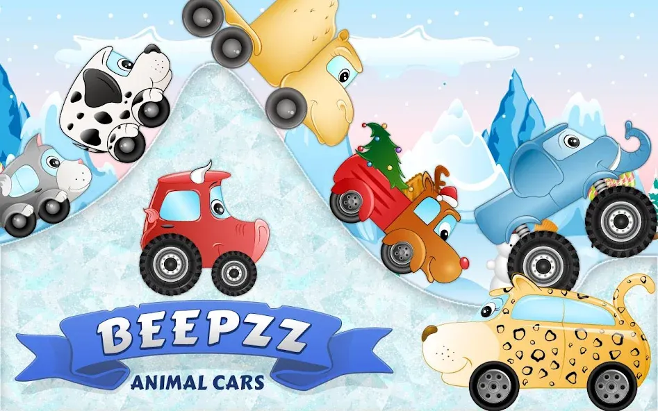 Kids Car Racing game – Beepzz  [МОД Menu] Screenshot 1