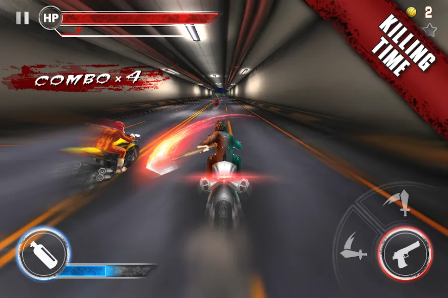 Death Moto 3 : Fighting  Rider (дет мото 3)  [МОД Много денег] Screenshot 2