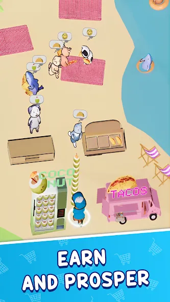 Animal Mart: Tycoon Games (Мой Зверинец Март)  [МОД Много монет] Screenshot 4