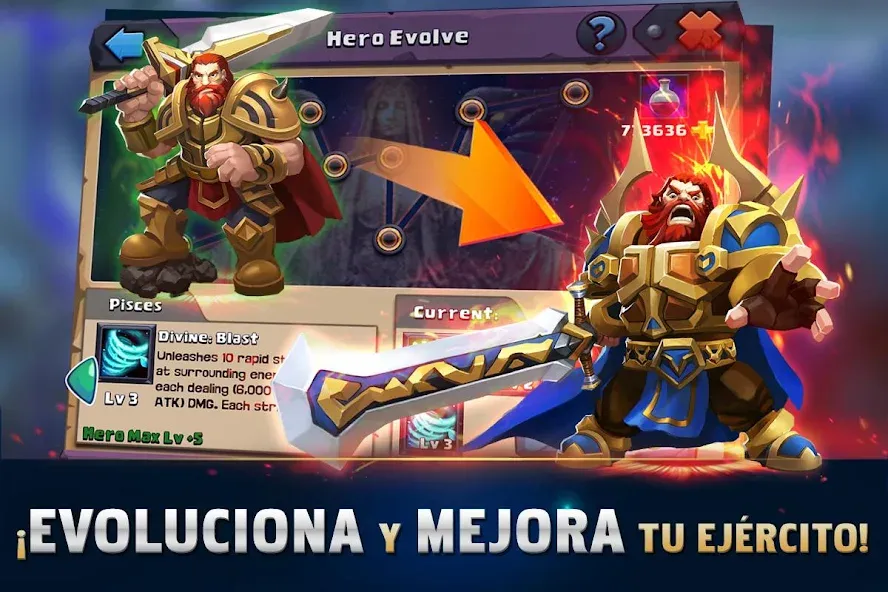 Clash of Lords 2: Español (Клэш оф Лордс 2)  [МОД Unlimited Money] Screenshot 3