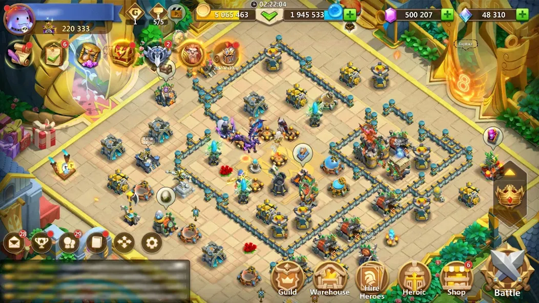 Castle Clash: World Ruler (Кастл Клаш)  [МОД Все открыто] Screenshot 1