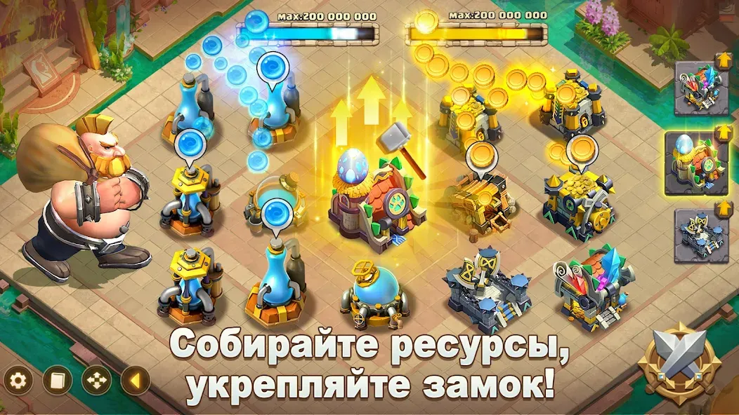 Castle Clash: Правитель мира (Кастл Клаш)  [МОД Меню] Screenshot 2