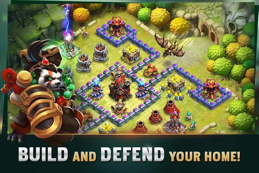 Clash of Lords: Guild Castle (Клэш оф Лордс)  [МОД Все открыто] Screenshot 1