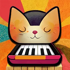 Взломанная Cat Piano Meow - Sounds & Game  [МОД Много денег] - полная версия apk на Андроид