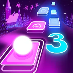 Взлом Dancing Sky 3 (Дэнсинг Скай 3)  [МОД Все открыто] - стабильная версия apk на Андроид