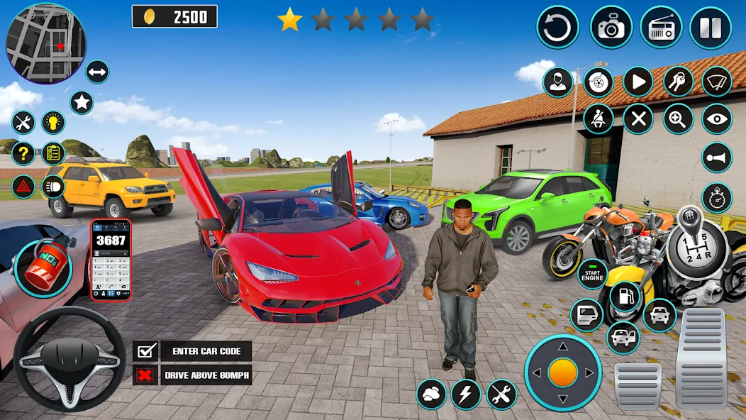 Open World Car Driving Games (Открытые мировые игры по вождению автомобиля)  [МОД Unlimited Money] Screenshot 1