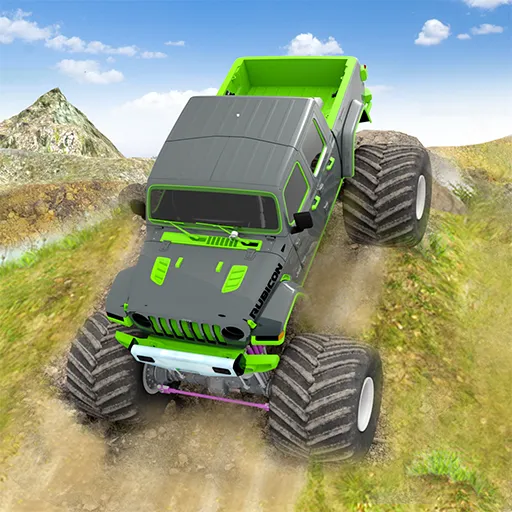 Monster Truck Off Road Racing  [МОД Unlocked] Screenshot 1