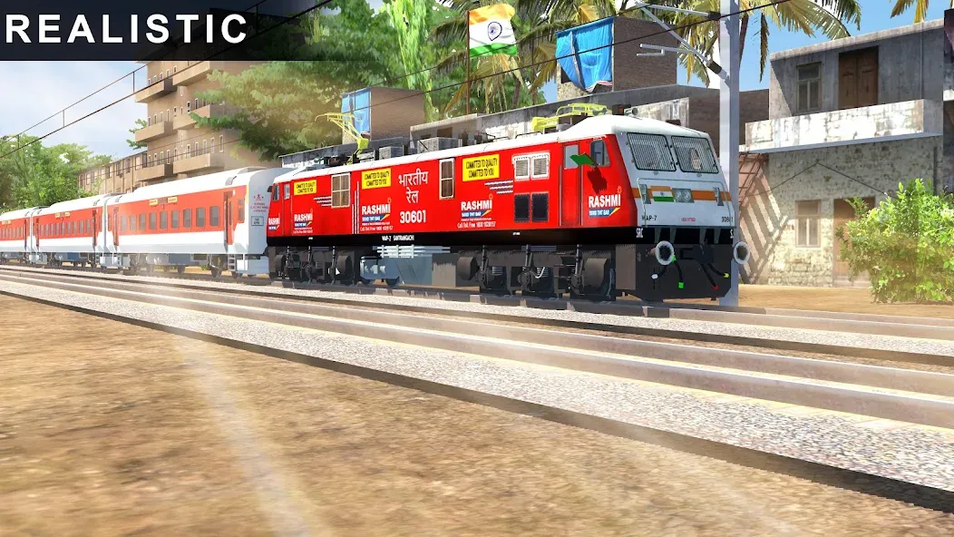 Indian Railway Train Simulator (Индийский Железнодорожный Поезд Симулятор)  [МОД Mega Pack] Screenshot 1