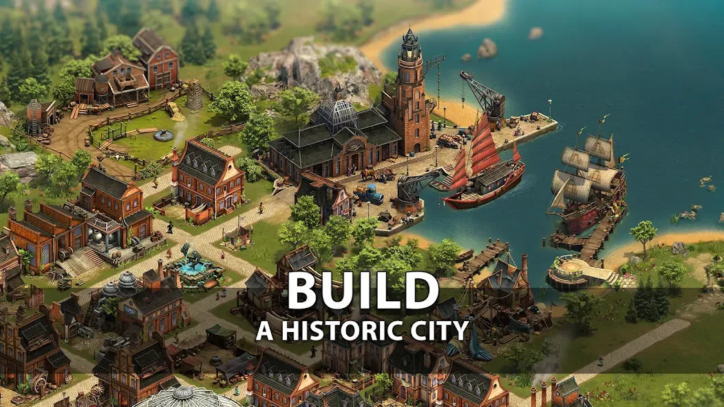 Forge of Empires: Build a City (Фордж оф Эмпайрс)  [МОД Unlimited Money] Screenshot 1