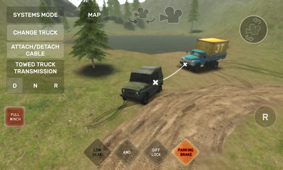 Dirt Trucker: Muddy Hills (Дрт Трукер)  [МОД Все открыто] Screenshot 1