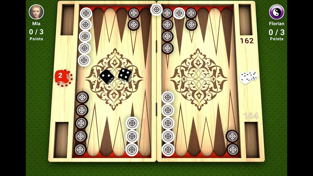 Backgammon -  Board Game  [МОД Бесконечные монеты] Screenshot 4