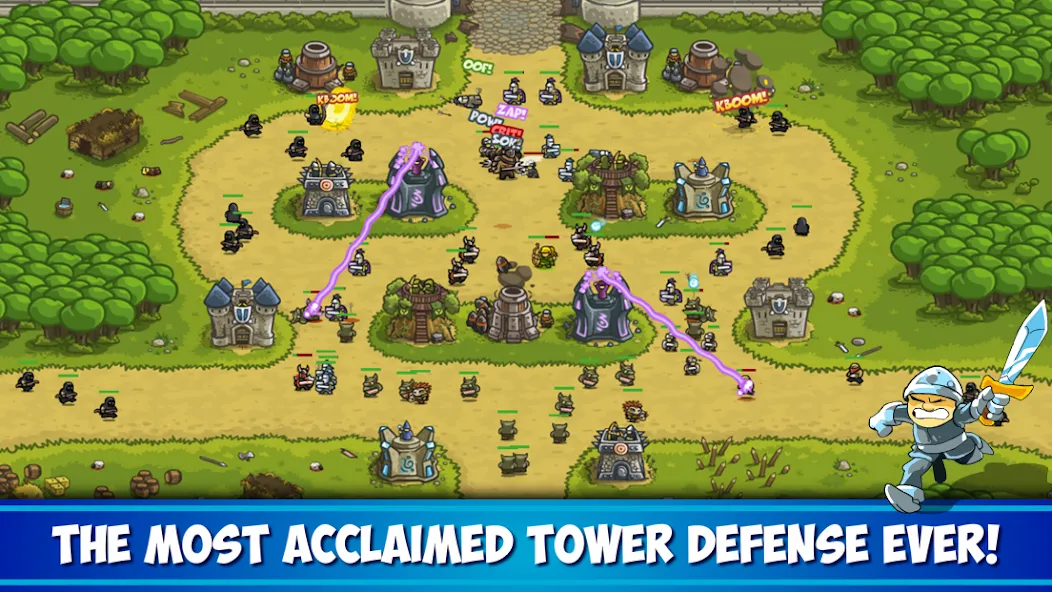 Kingdom Rush Tower Defense TD (Кингдом Раш)  [МОД Mega Pack] Screenshot 1