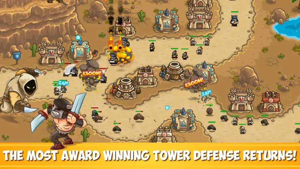 Kingdom Rush Frontiers TD (Кингдом Раш Фронтис ТД)  [МОД Mega Pack] Screenshot 1