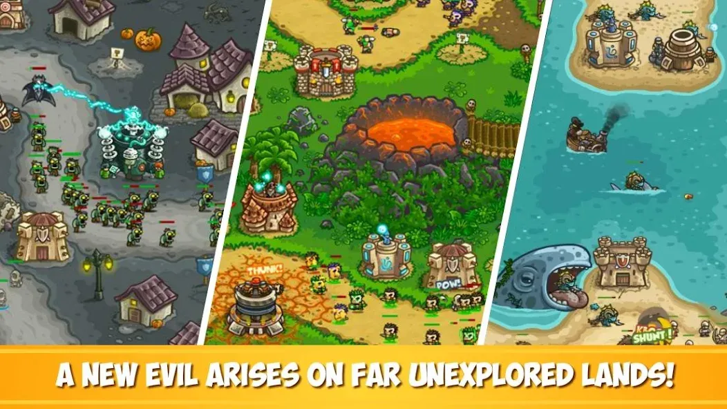 Kingdom Rush Frontiers TD (Кингдом Раш Фронтис ТД)  [МОД Mega Pack] Screenshot 2