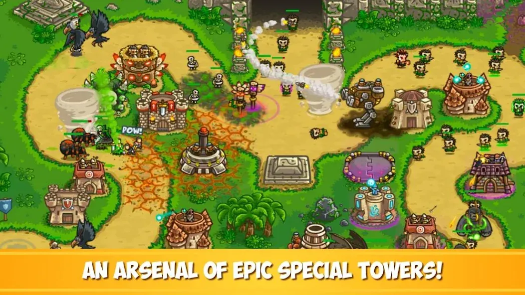 Kingdom Rush Frontiers TD (Кингдом Раш Фронтис ТД)  [МОД Mega Pack] Screenshot 4