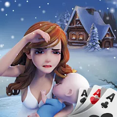 Скачать взломанную Solitaire Home Design (Солитер Хоум Дизайн)  [МОД Mega Pack] - последняя версия apk на Андроид