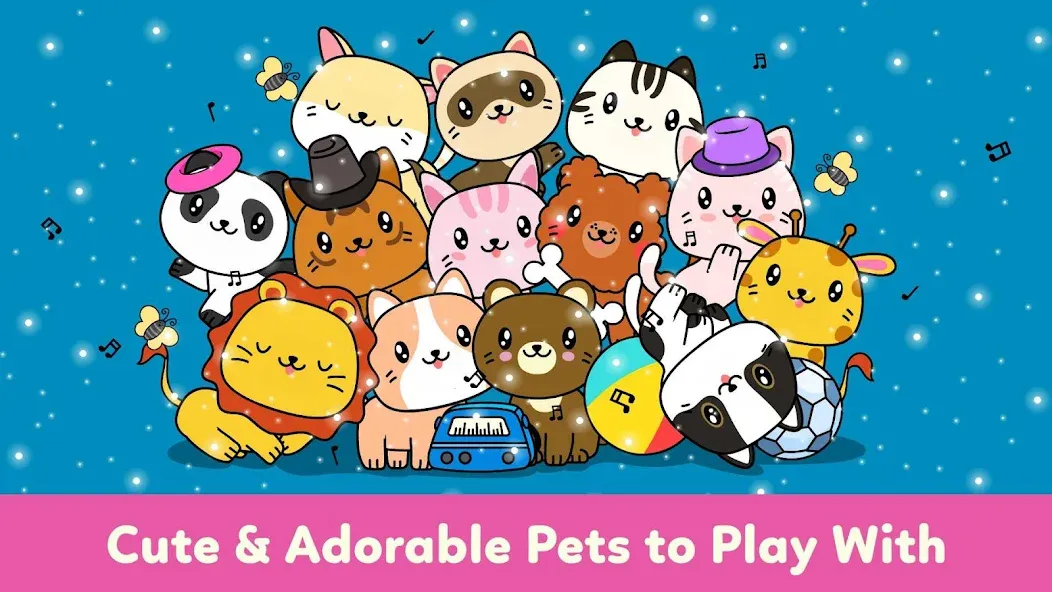 Tizi Town - My Pet Daycare  [МОД Бесконечные монеты] Screenshot 1