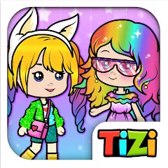 Скачать взломанную Tizi Town: Doll Dress Up Games  [МОД Все открыто] - последняя версия apk на Андроид