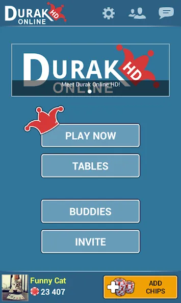 Durak Online HD  [МОД Меню] Screenshot 2