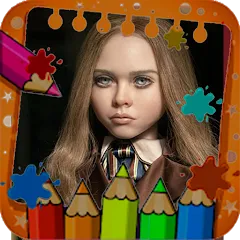 Скачать взломанную Megan Coloring Game (Меган Колоринг Гейм)  [МОД Unlocked] - полная версия apk на Андроид