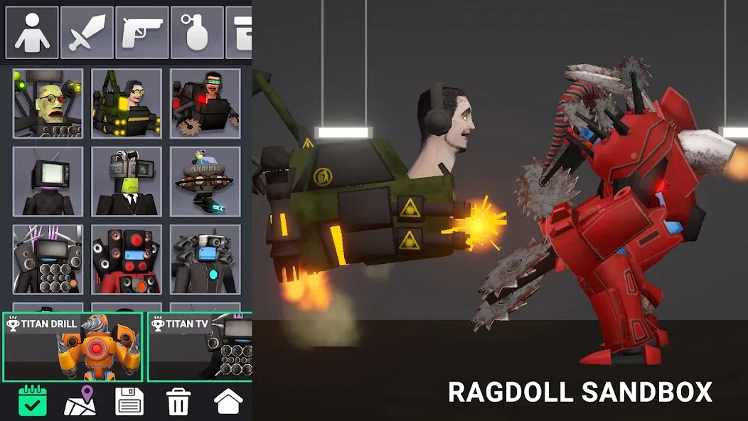 Last Play: Ragdoll Sandbox (Ласт Плей)  [МОД Menu] Screenshot 1