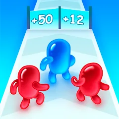 Скачать взломанную Join Blob Clash 3D: Mob Runner (Джойн Блоб Клаш 3D)  [МОД Все открыто] - полная версия apk на Андроид