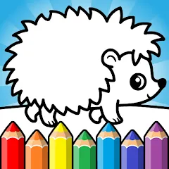 Скачать взлом Easy coloring book for kids  [МОД Все открыто] - последняя версия apk на Андроид