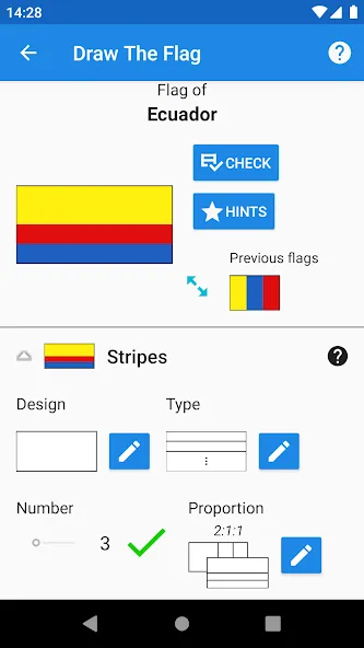 Draw The Flag - Quiz & Maker  [МОД Mega Pack] Screenshot 3