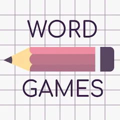 Взломанная Word Games  [МОД Menu] - полная версия apk на Андроид