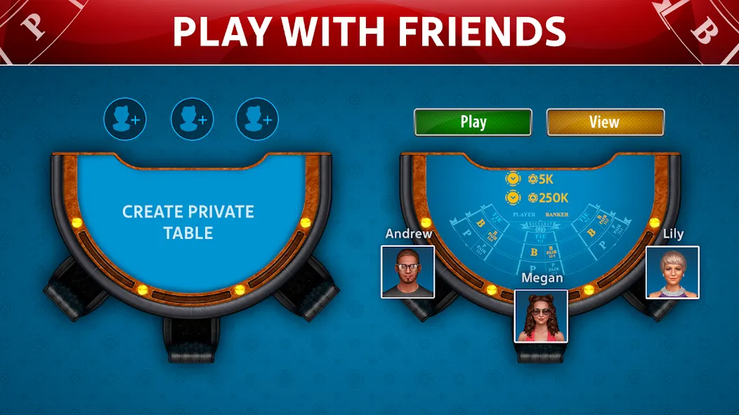 Baccarat Online: Baccarist  [МОД Бесконечные деньги] Screenshot 4