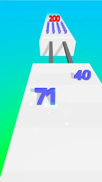 Number Master: Run and merge (Намбер Мастер)  [МОД Unlimited Money] Screenshot 3