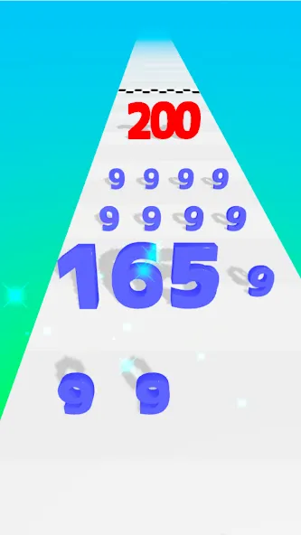 Number Master: Run and merge (Намбер Мастер)  [МОД Unlimited Money] Screenshot 4