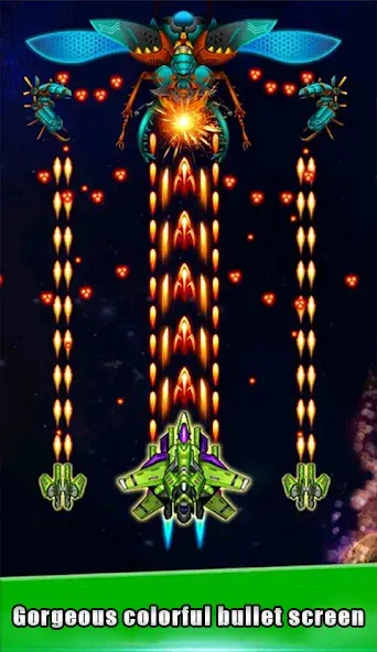 Galaxy Attack - space shooting (Гэлакси Атак)  [МОД Unlimited Money] Screenshot 4