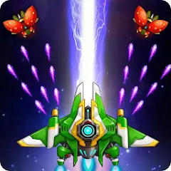 Взлом Galaxy Attack - space shooting (Гэлакси Атак)  [МОД Unlimited Money] - последняя версия apk на Андроид