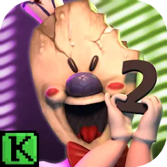 Скачать взломанную Ice Scream 2 (Айс скрим 2)  [МОД Много монет] - полная версия apk на Андроид