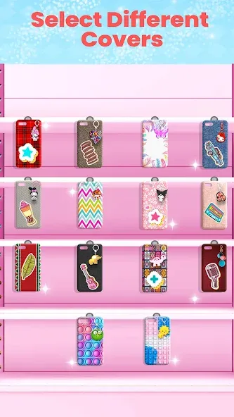 Phone Case DIY: Mobile Cover (Фоун Кейс ДИИ делай сам)  [МОД Много монет] Screenshot 4