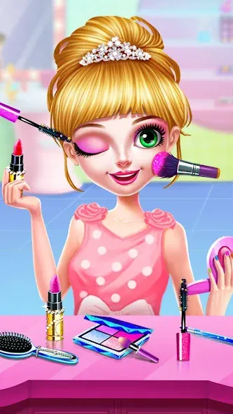 Princess Makeup Salon  [МОД Mega Pack] Screenshot 2