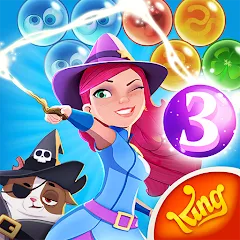 Скачать взлом Bubble Witch 3 Saga (Бабл Витч 3 Сага)  [МОД Все открыто] - полная версия apk на Андроид