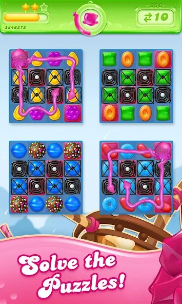 Candy Crush Jelly Saga (Кенди Краш Джелли Сага)  [МОД Menu] Screenshot 4