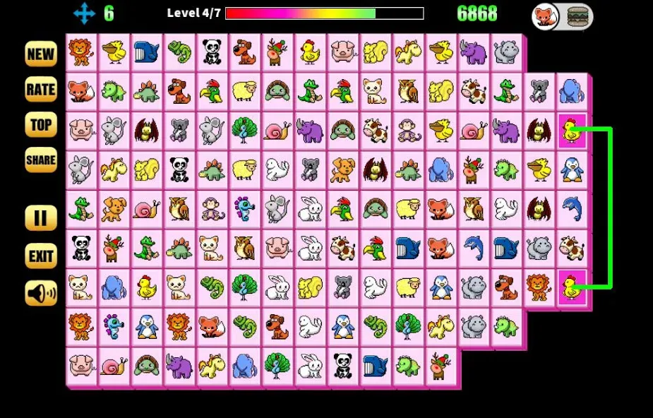 Onet Connect Animal (Онет Коннект животное)  [МОД Бесконечные деньги] Screenshot 2