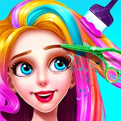 Взлом Girls Hair Salon  [МОД Unlimited Money] - полная версия apk на Андроид