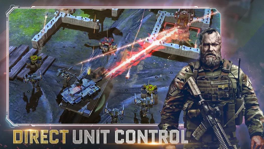 War Commander: Rogue Assault (Уор Коммандер)  [МОД Много денег] Screenshot 1